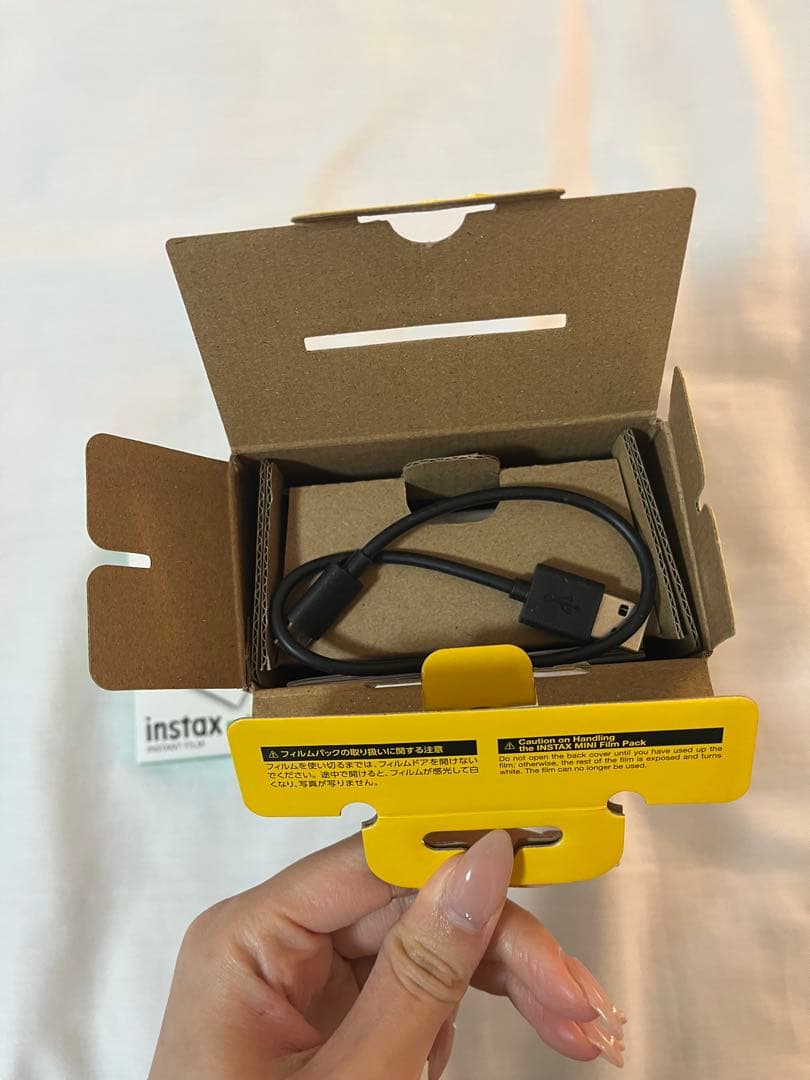 instax mini Link3 スマホチェキプリンター3 クレイホワイト