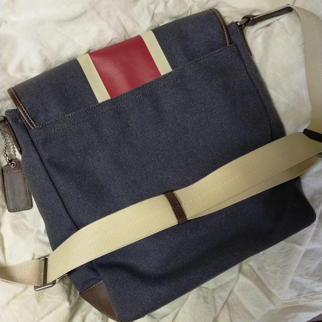 イ*ン様 美品 廃盤入手困難 コーチ メッセンジャーバッグ ユニセックス デニム