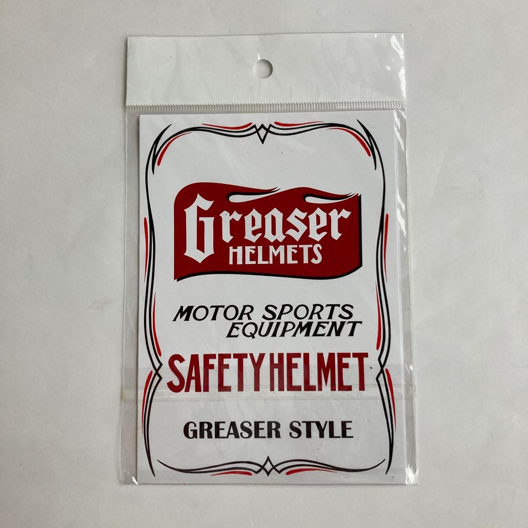 Greaser60's ジェットヘルメット アイボリー Mサイズ
