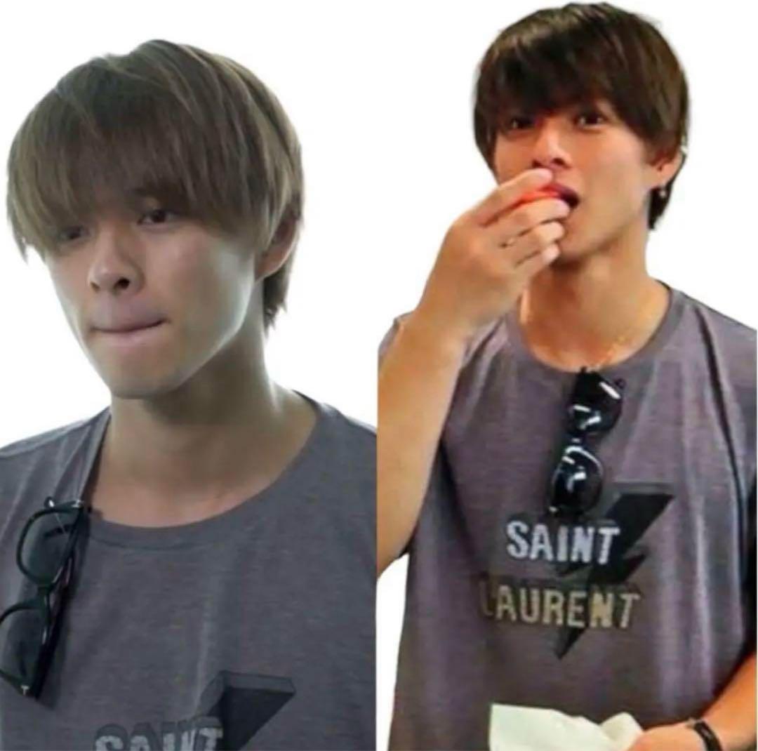 平野紫耀 サンローラン サンダーボルト Tシャツ S