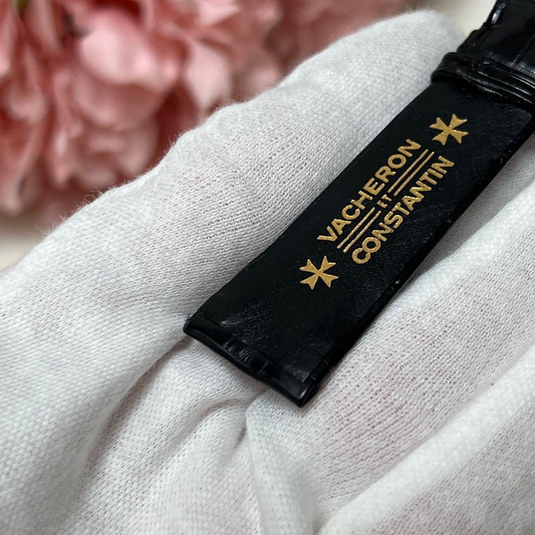 VACHERON CONSTANTIN ベルト クロコダイル　レザー　ブラック