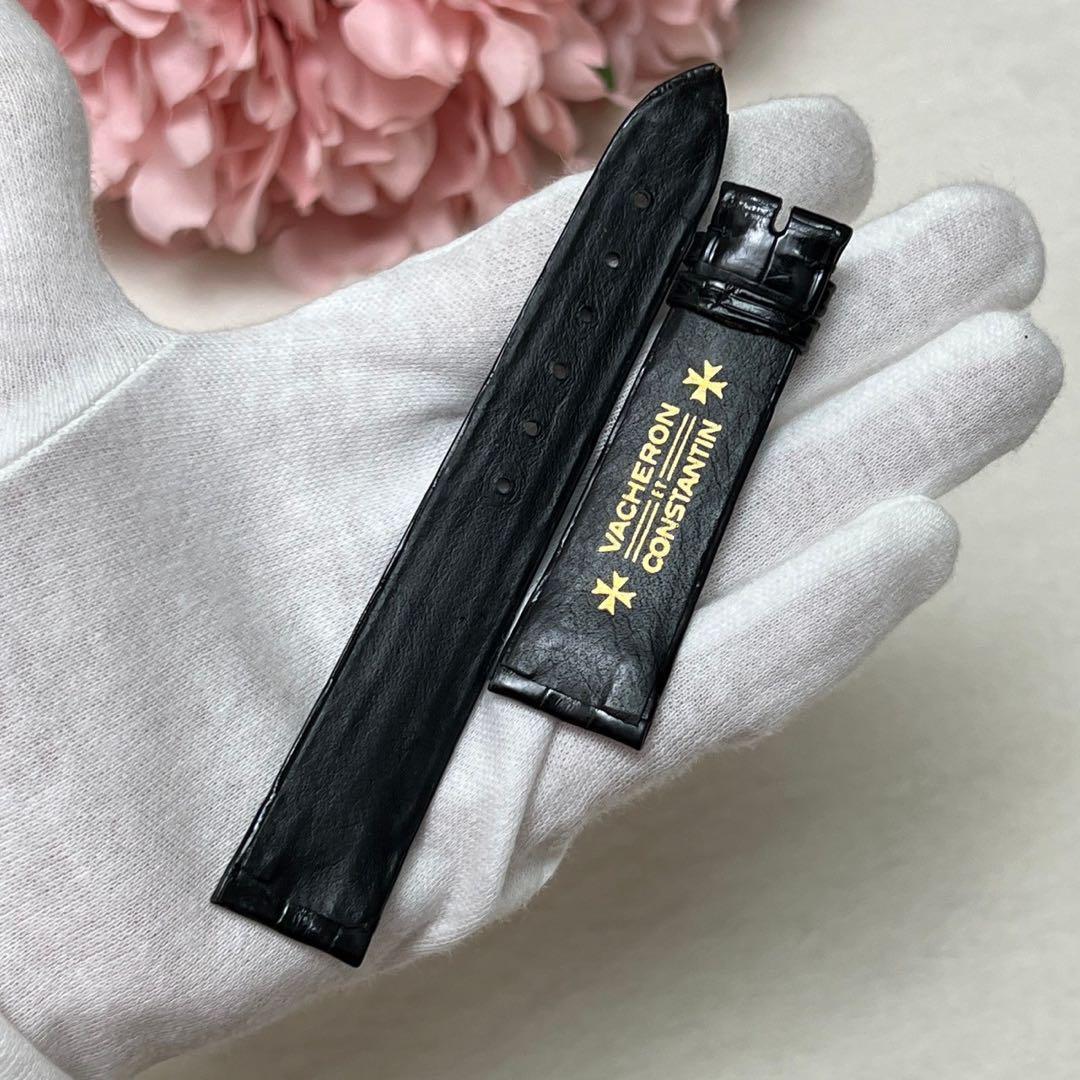 VACHERON CONSTANTIN ベルト クロコダイル　レザー　ブラック