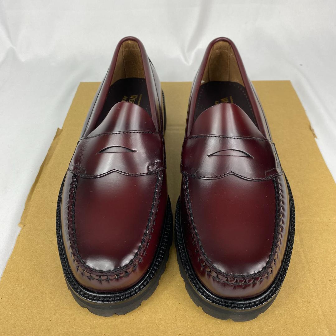 ★新品 G.H.BASS Weejuns LOGAN レザーソール 26cm