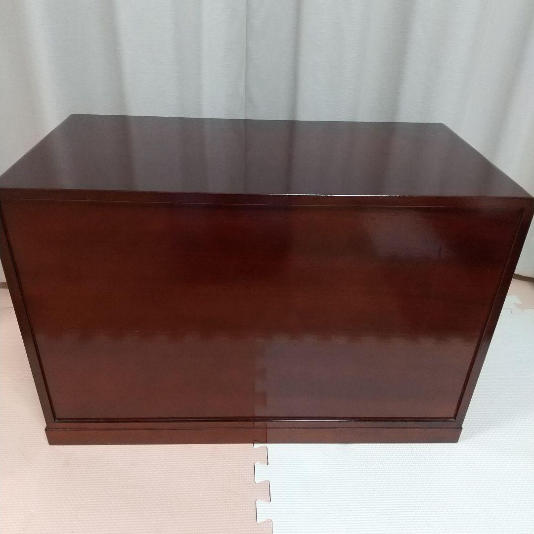 寄せ木細工　5つ引きタンス