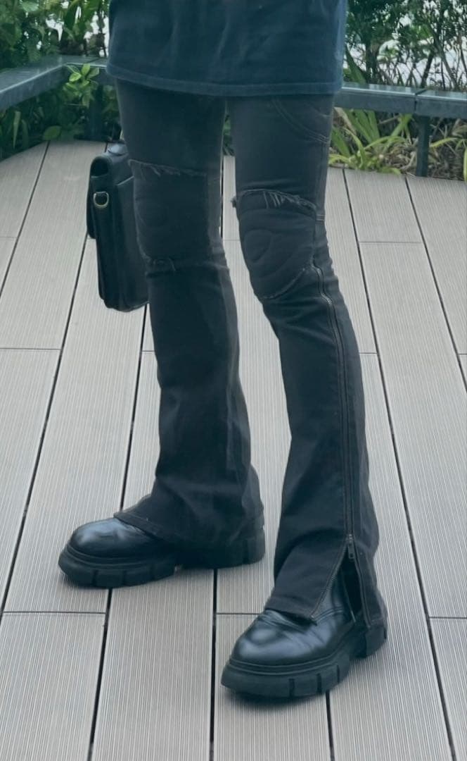 LGB ルグランブルー　フレアパンツ