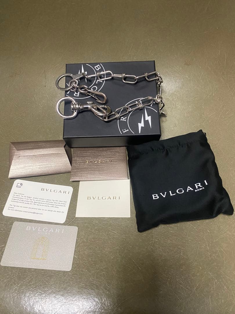 BVLGARI ウォレットチェーン フラグメント　fragment 藤原ヒロシ