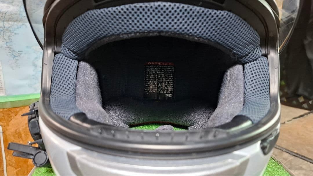 SHOEI フルフェイスヘルメット シルバー