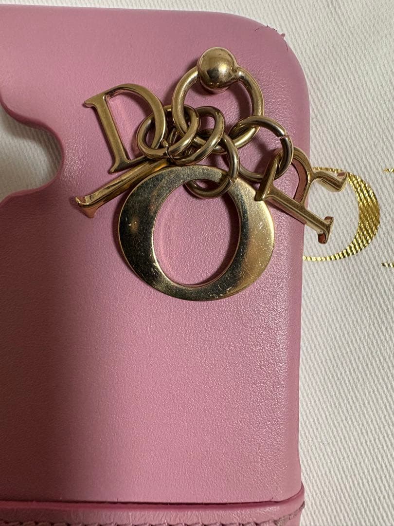 DIORキルティングiPhoneケース　正規品16 袋付きお値下げ‼️早い者勝ち