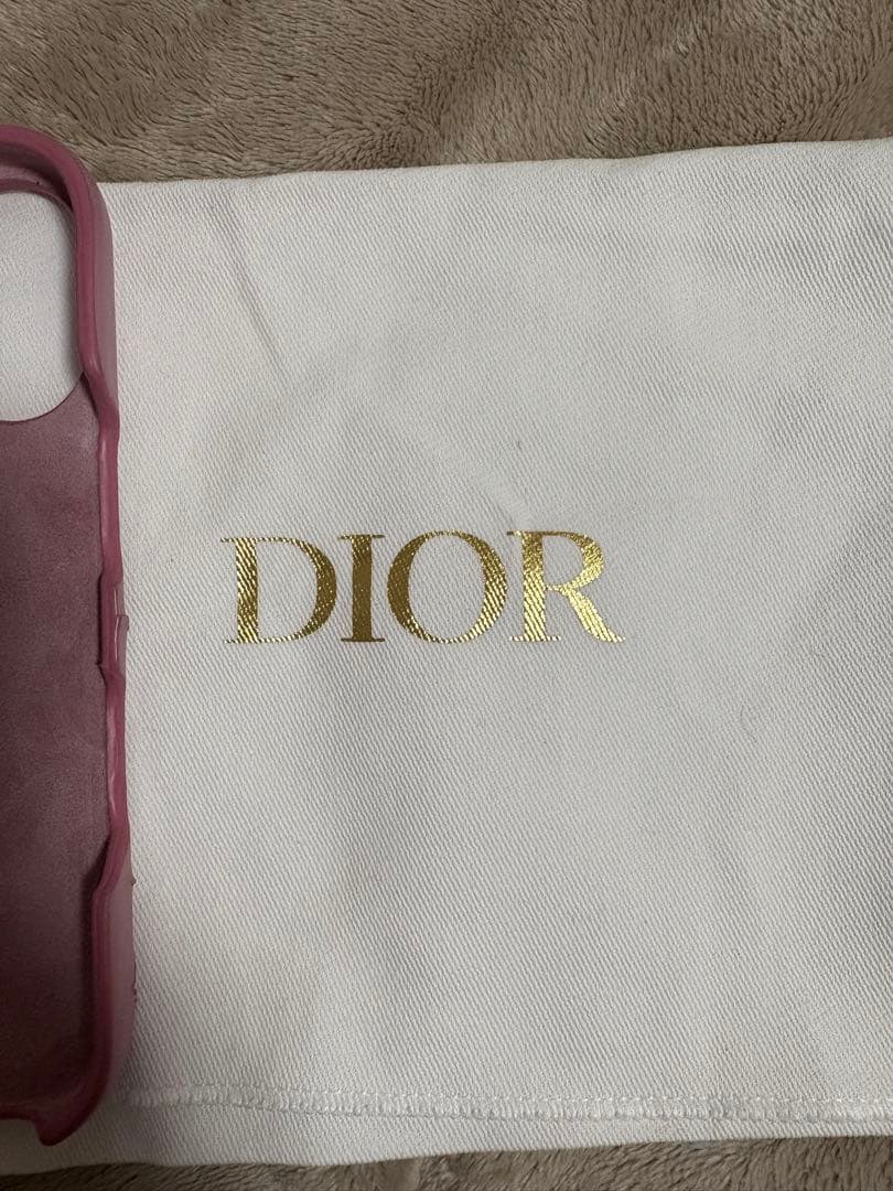 DIORキルティングiPhoneケース　正規品16 袋付きお値下げ‼️早い者勝ち
