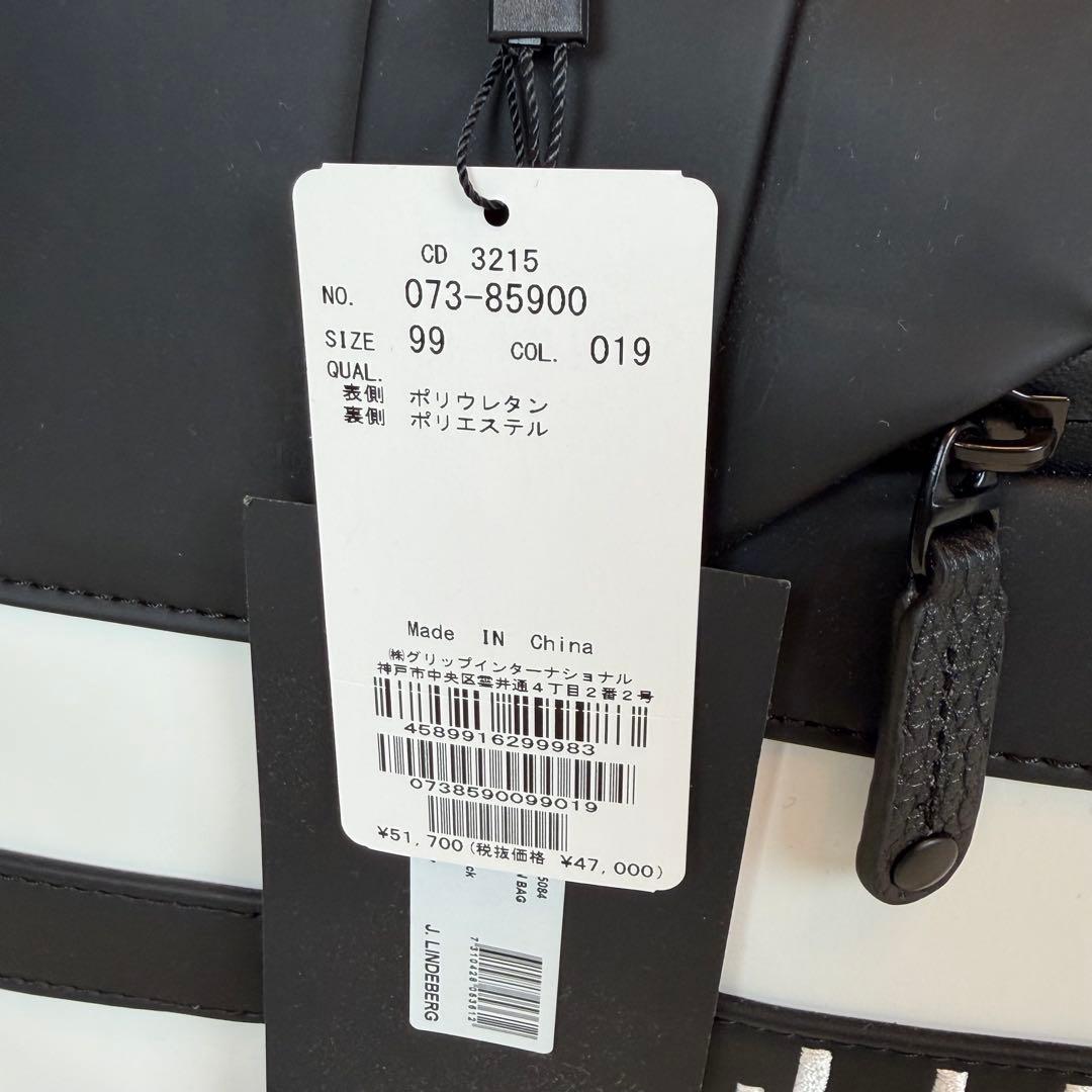 J.LINDEBERG ボストンバッグ 新品未使用 ゴルフバッグ