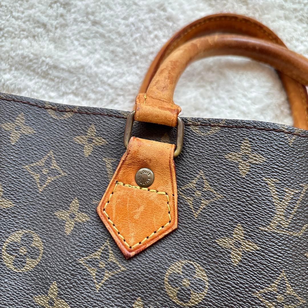 【ベタ無し】美品 LOUIS VUITTON サックプラ ハンドバッグ