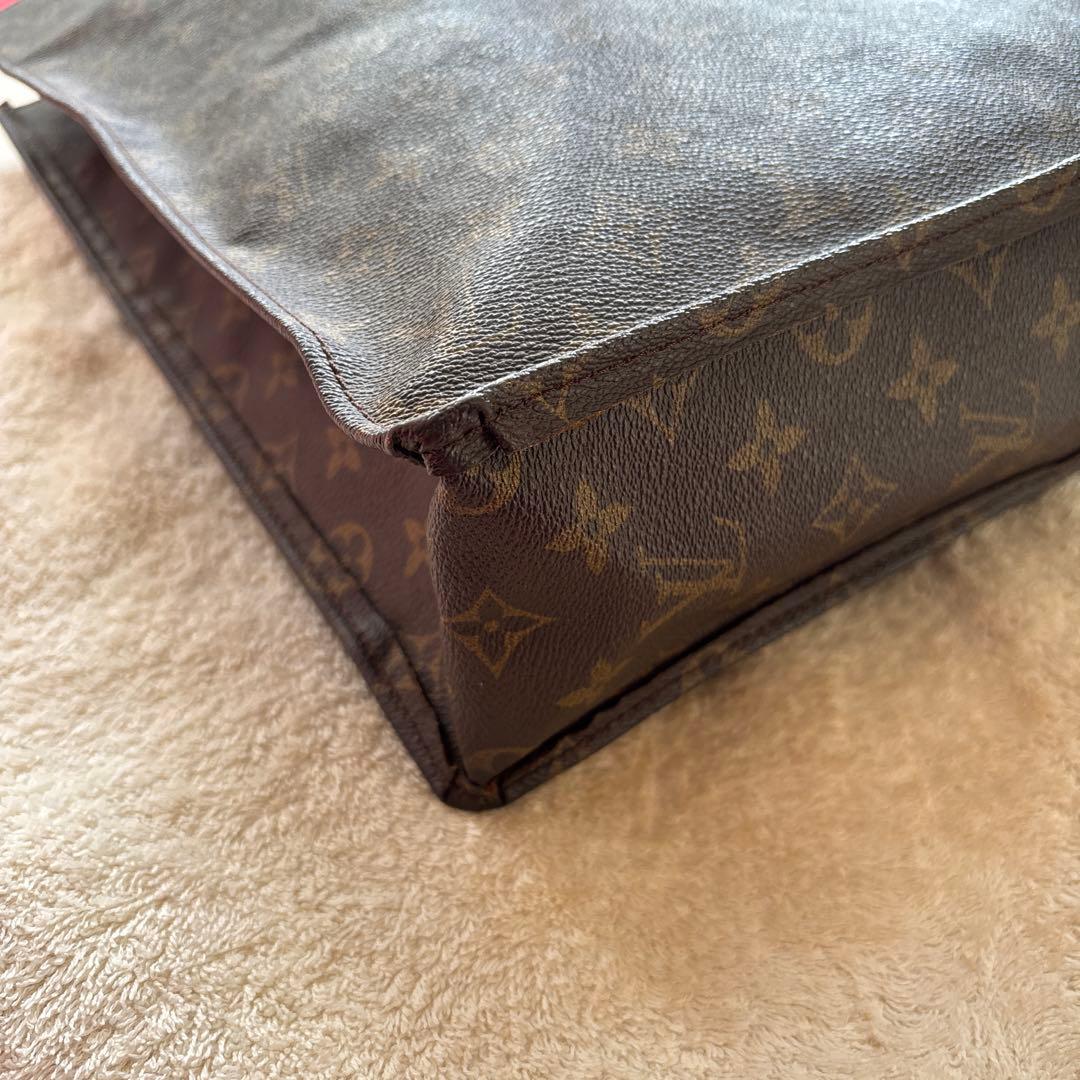 【ベタ無し】美品 LOUIS VUITTON サックプラ ハンドバッグ