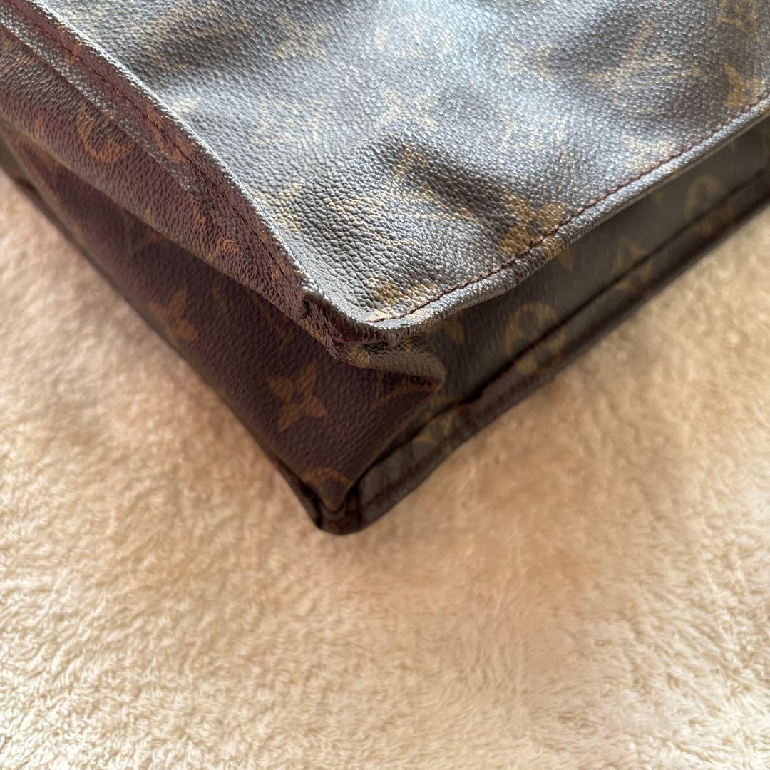 【ベタ無し】美品 LOUIS VUITTON サックプラ ハンドバッグ