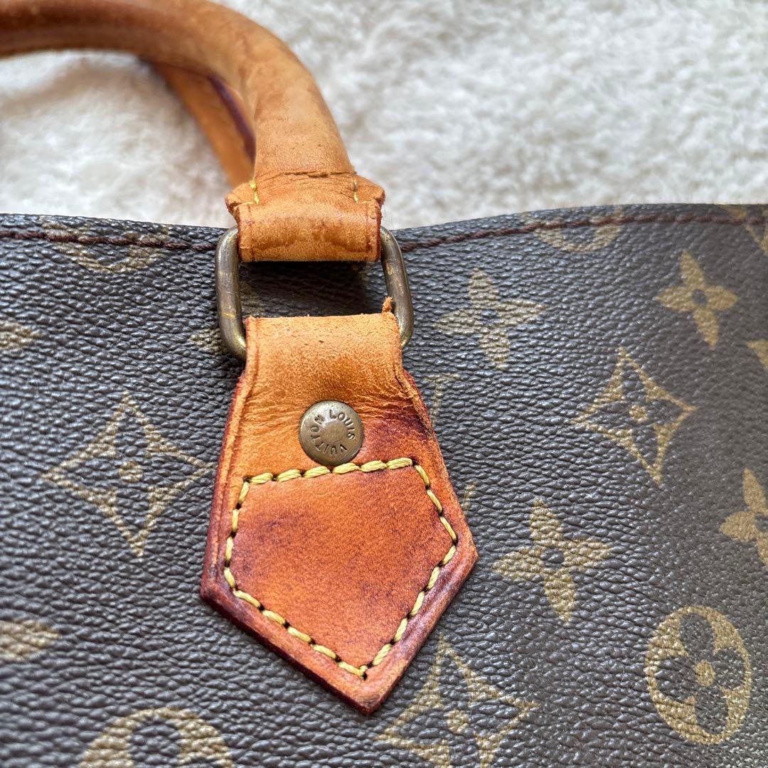 【ベタ無し】美品 LOUIS VUITTON サックプラ ハンドバッグ