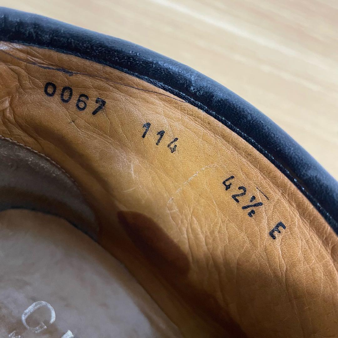 グッチ　ホースビットチャッカブーツ　レザー　黒 42.5 0067 114