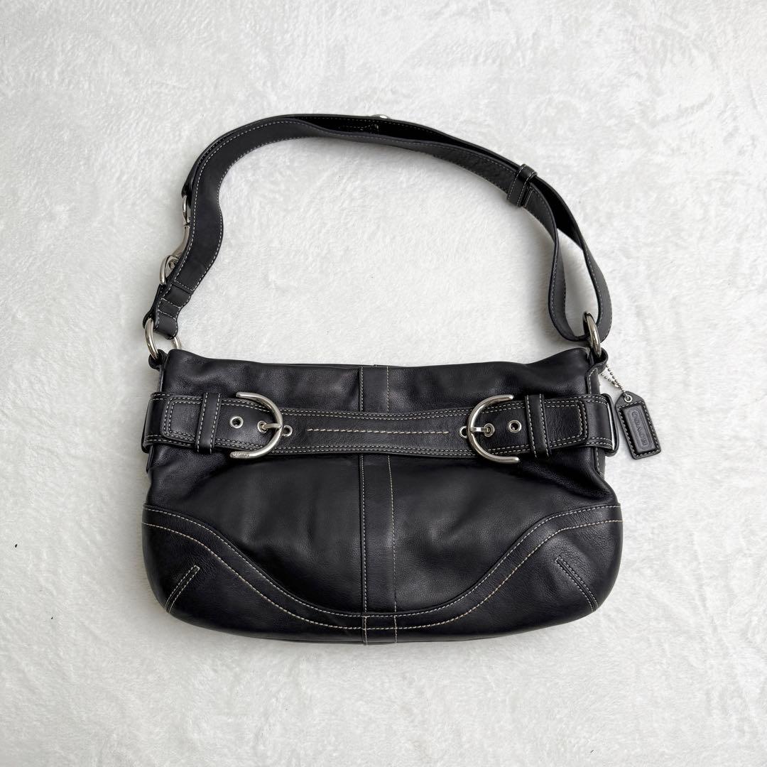 バッグ Coach leather Soho Shoulder Bag Y2K