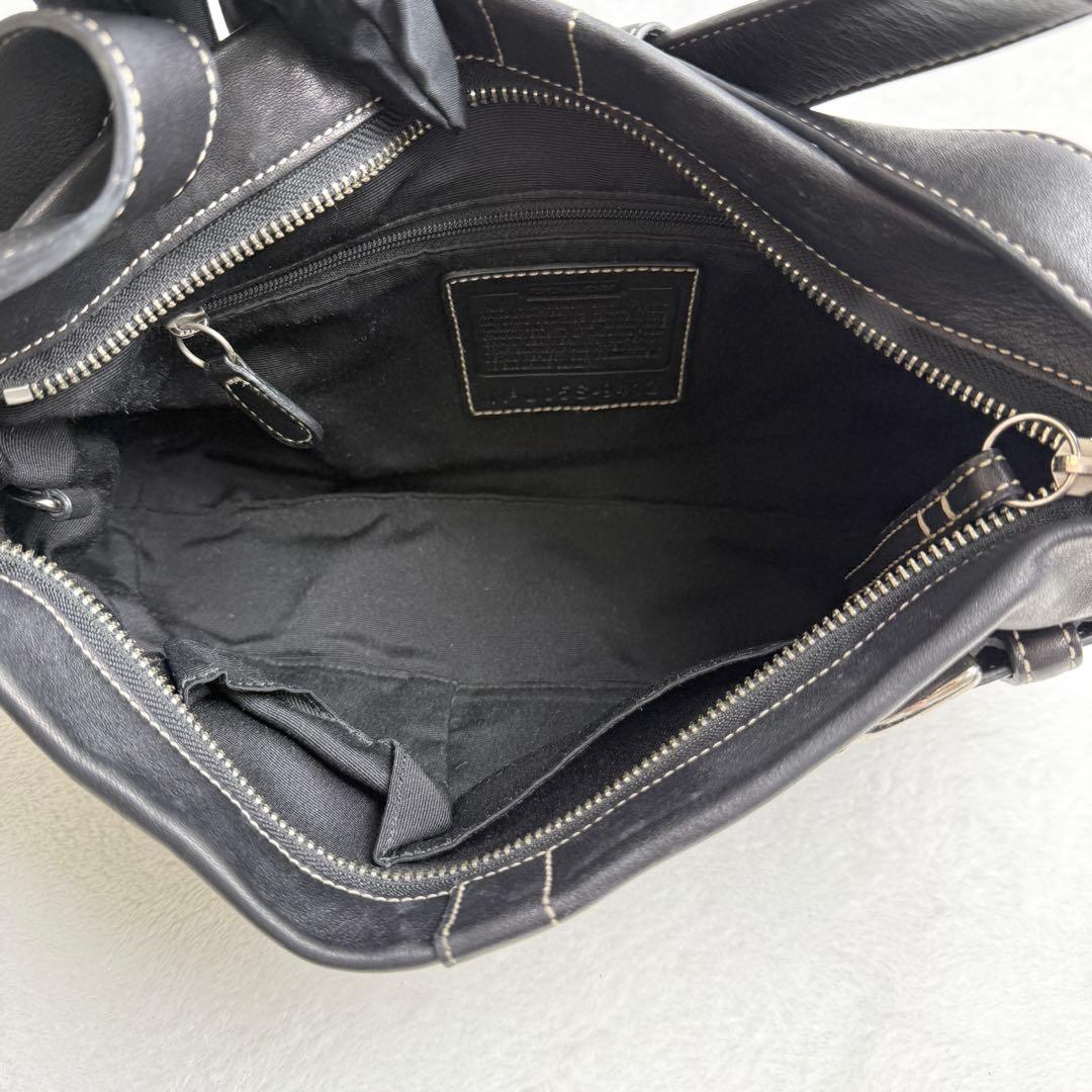 バッグ Coach leather Soho Shoulder Bag Y2K