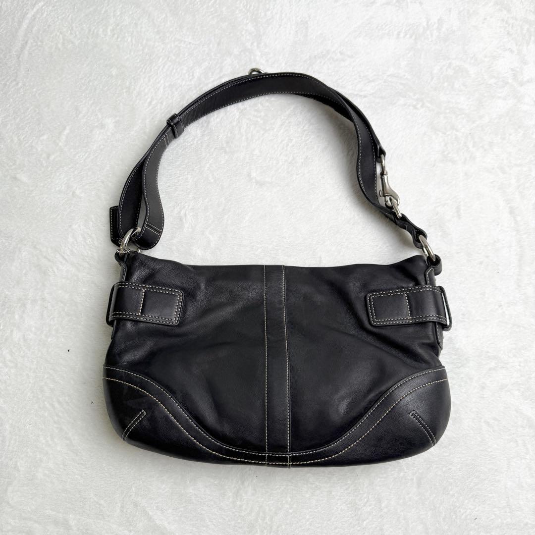 バッグ Coach leather Soho Shoulder Bag Y2K