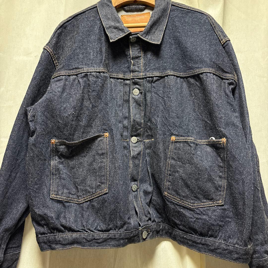 ジャケット・アウター KAPTAIN SUNSHINE Denim Tracker Jacket 38
