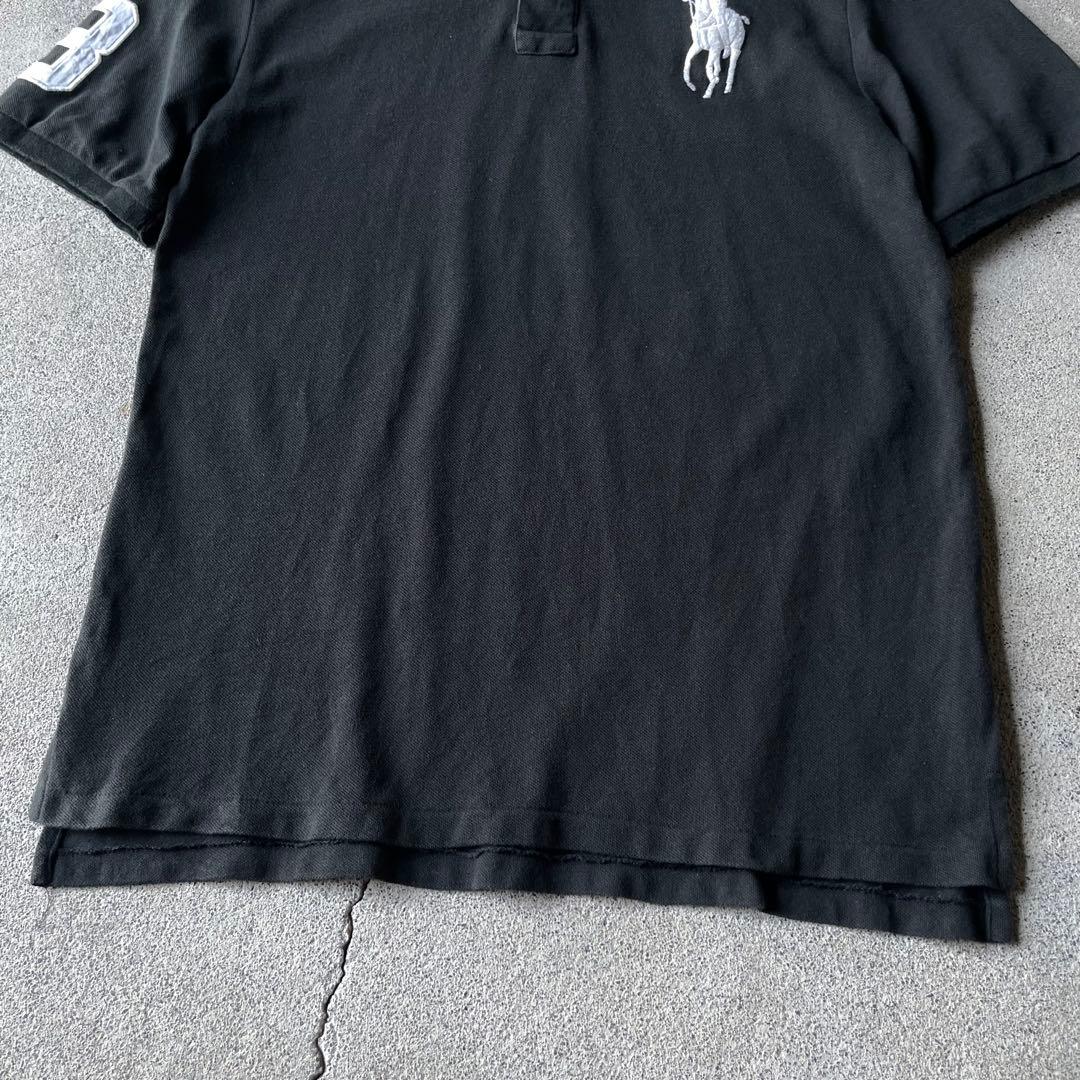 Polo Ralph Lauren ビッグポニー 刺繍 ブラック チーフキーフ