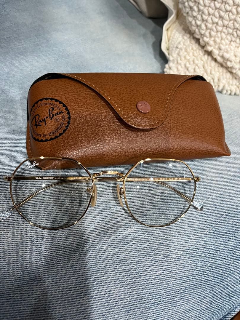 【美品】Ray Ban RB3565 ゴールド JACK TRANSITIONS