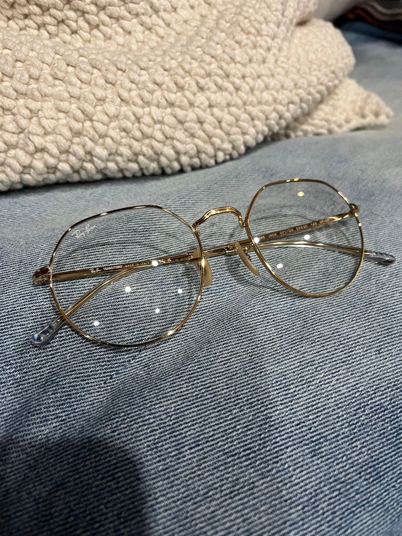 【美品】Ray Ban RB3565 ゴールド JACK TRANSITIONS