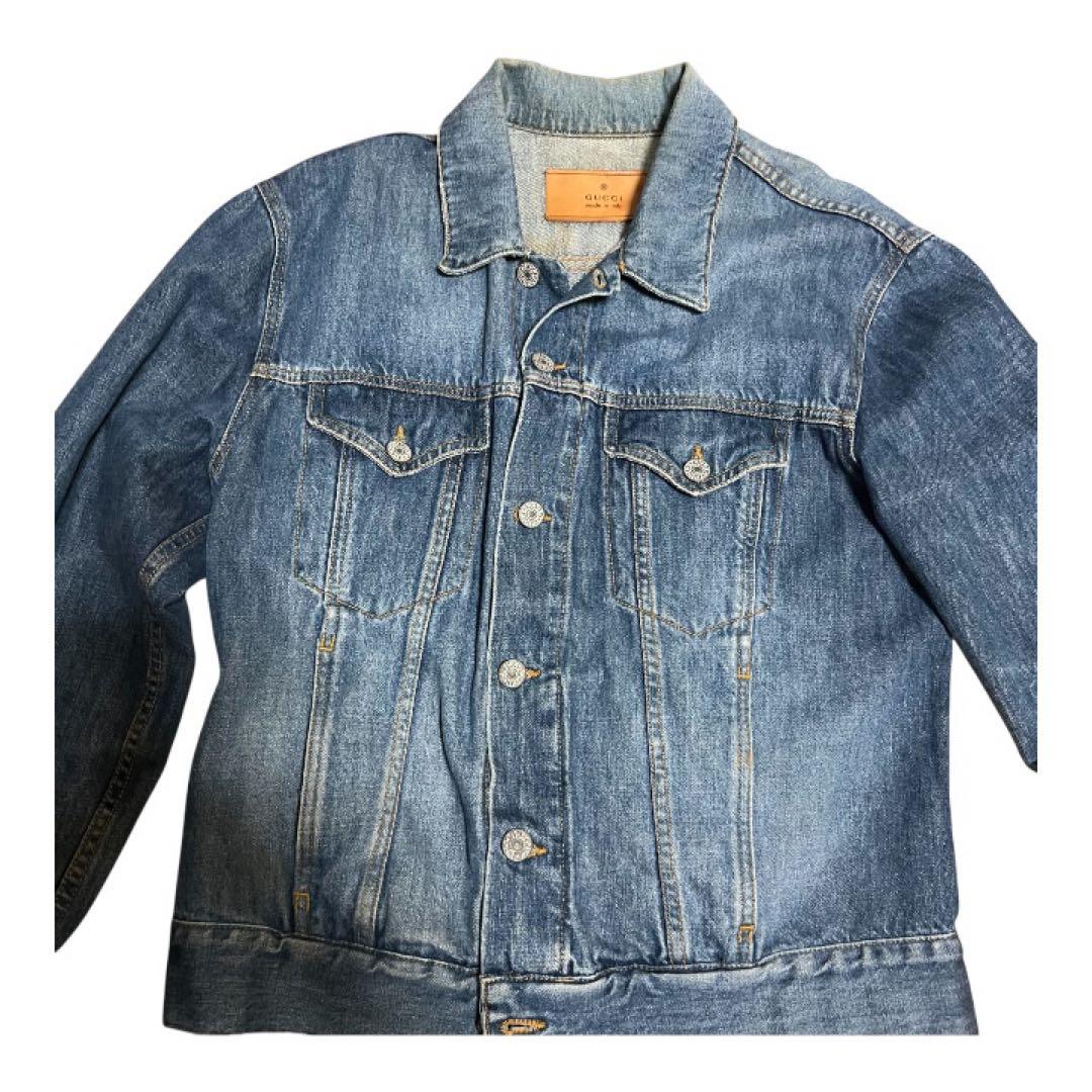 ❣️最終値下げ❣️ GUCCI グッチデニムジャケットジージャン46(S〜M)女性用