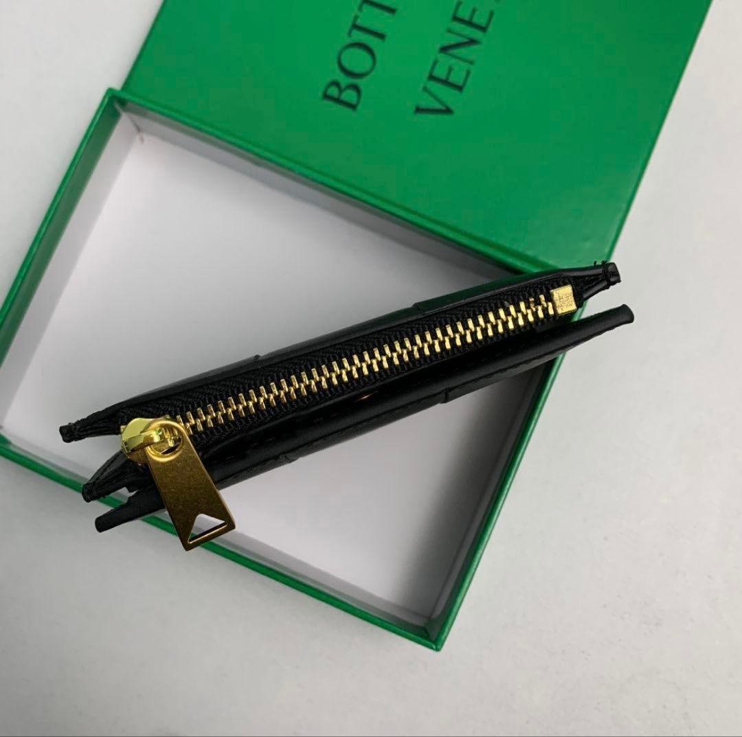 Bottega Veneta ブラック 二つ折り財布