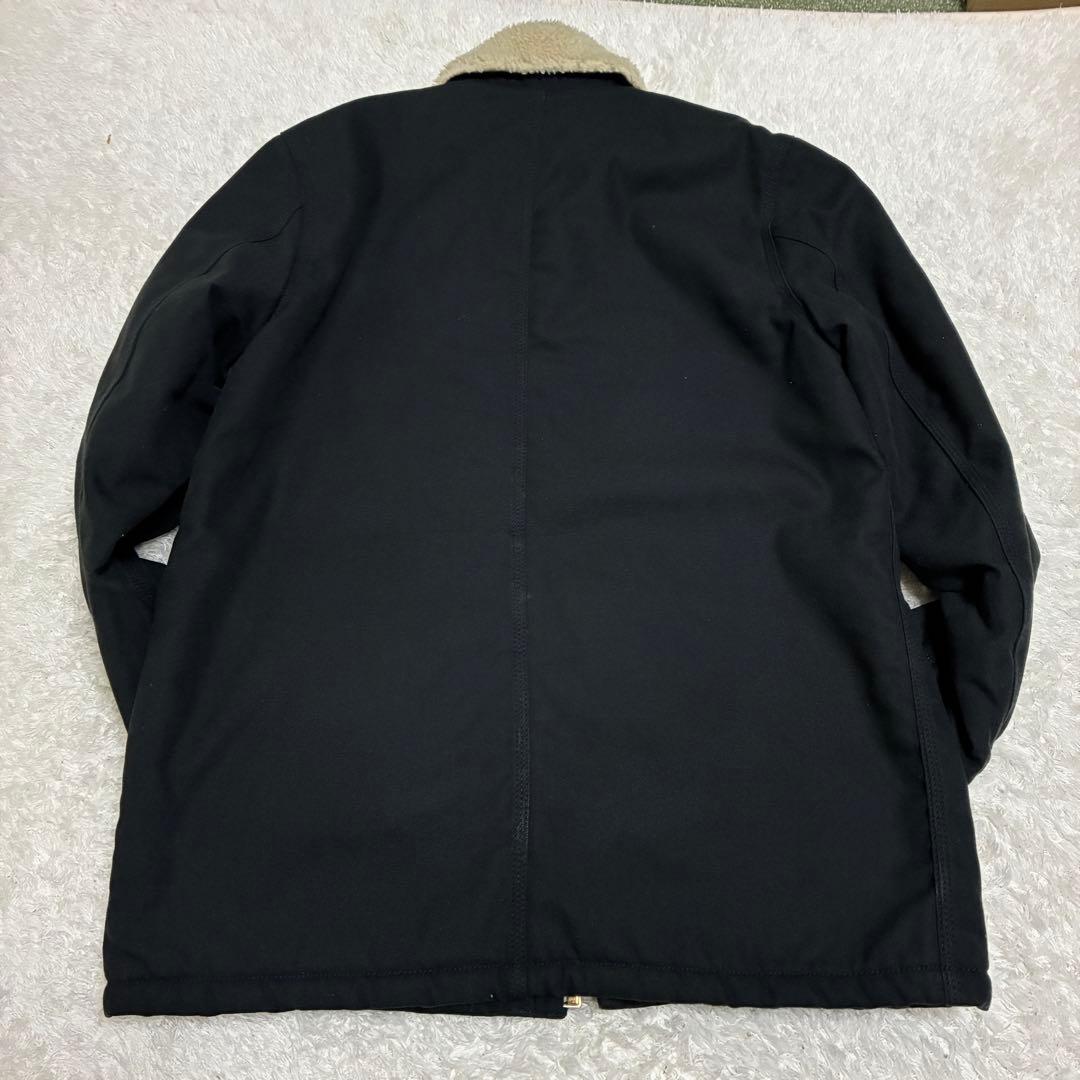 【NBW】カーハートWIP★裏地ボアジャケット　カバーオール　人気サイズL