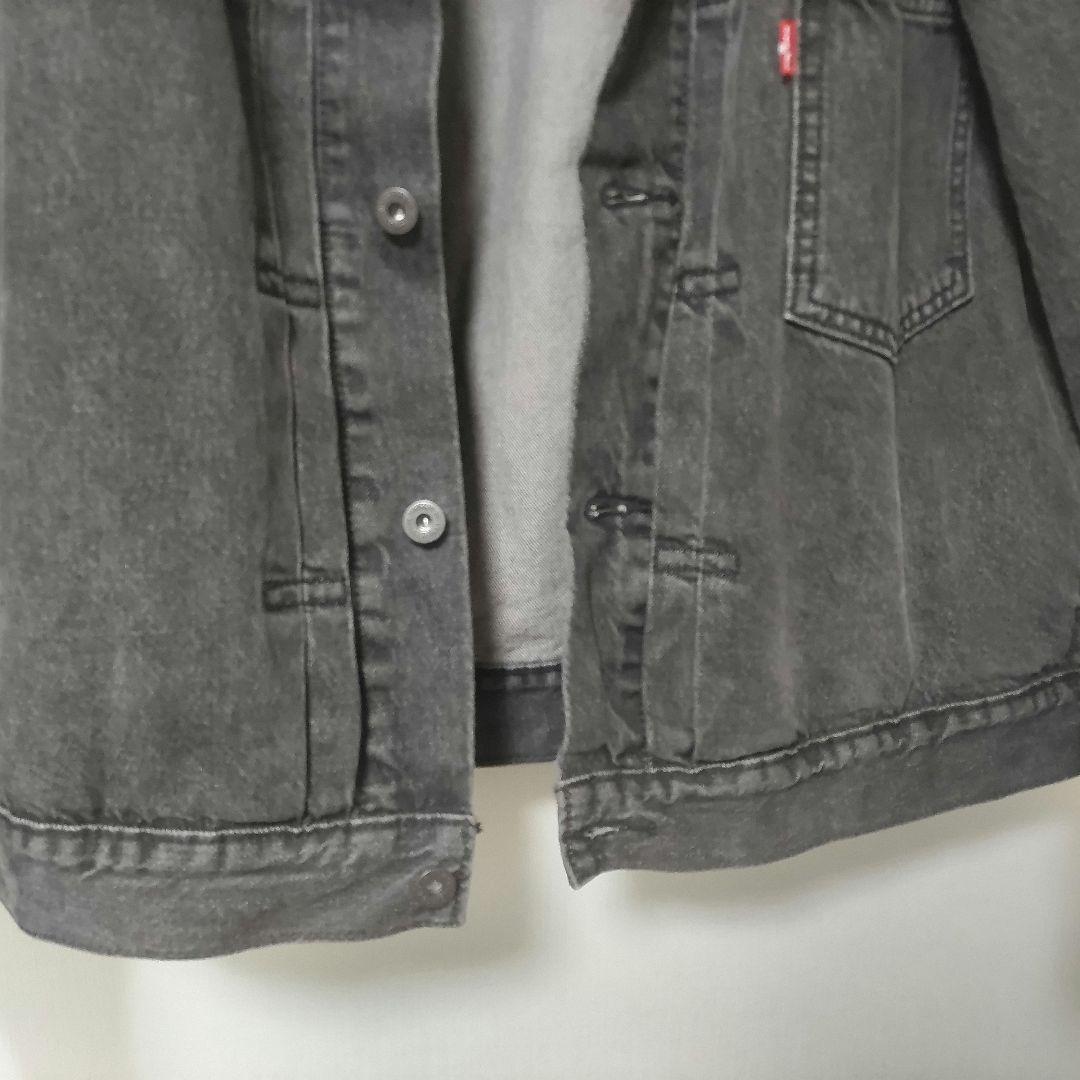 【美品】Levi's ブラックデニム Gジャン / 黒 / Lサイズ