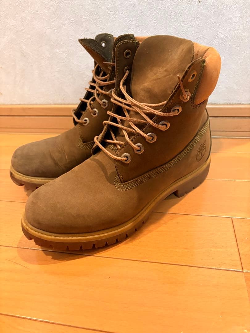 Timberland オリーブグリーン ワークブーツ