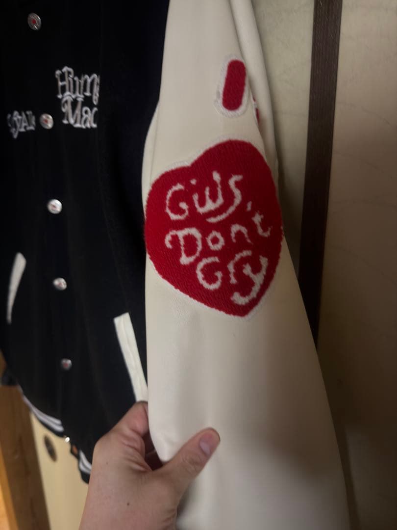 Human Made スタジャン ブラック/ホワイト