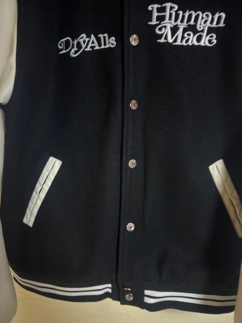 Human Made スタジャン ブラック/ホワイト