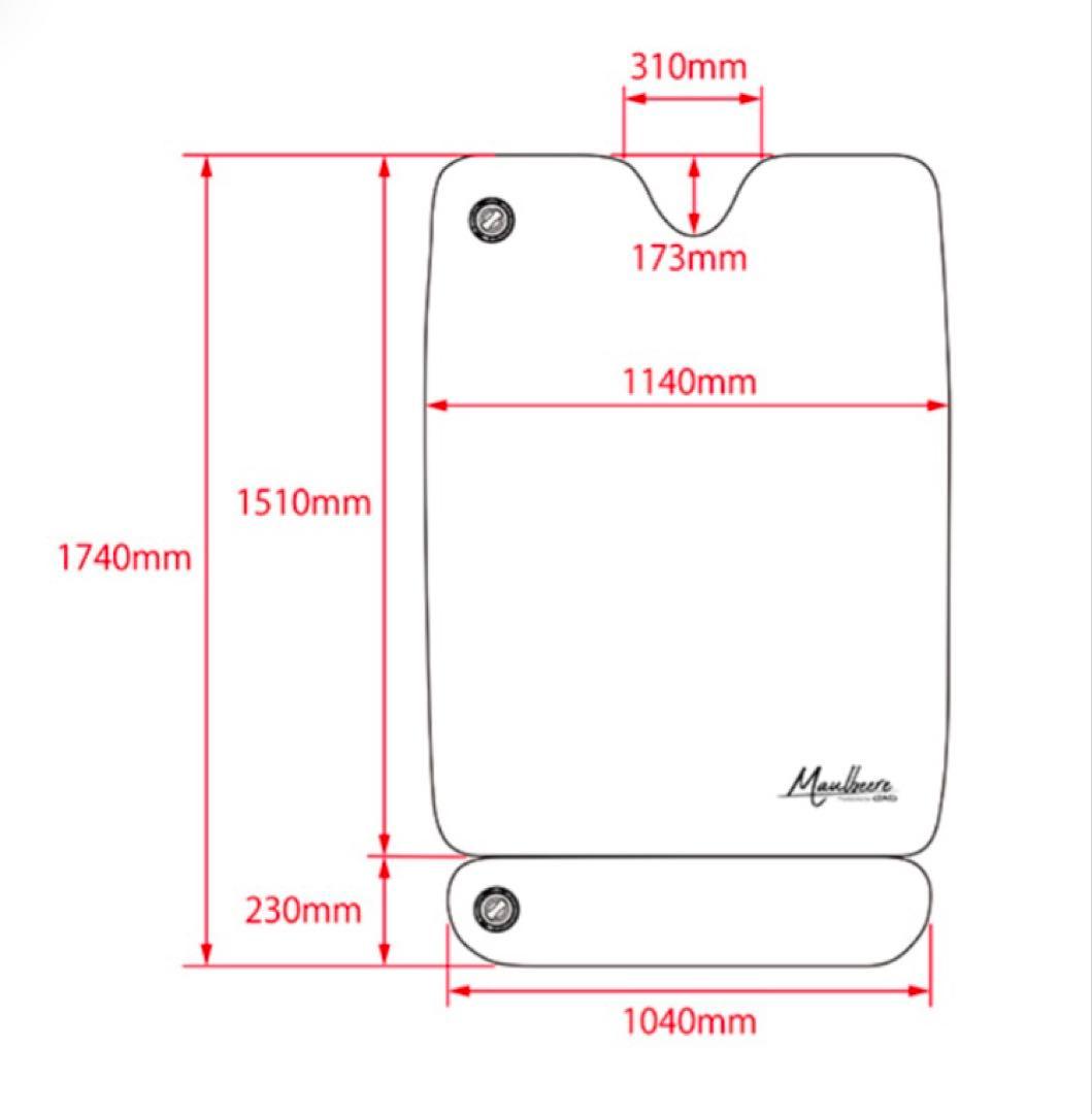 【美品】MAULBEERE マルビーレ かんたん車中泊ベッドキット OA007