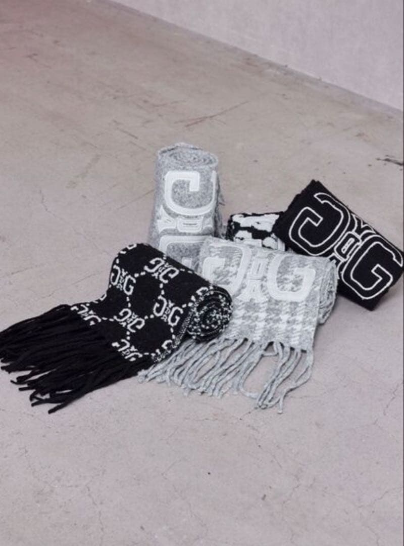 即日発送！Symmetry GYDA originalマフラー　ダークミックス