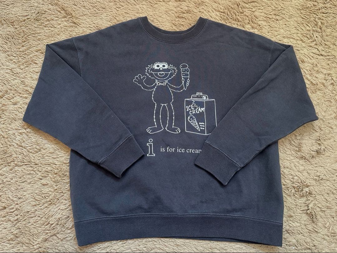 RHCロンハーマン セサミストリートコラボ キャラクタースウェット