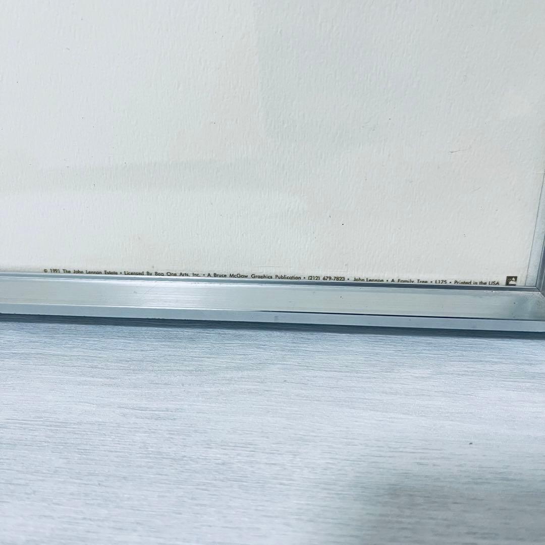 T*E様 値下げ　ビートルズ　ジョン・レノン　リトグラフ　《a Family T