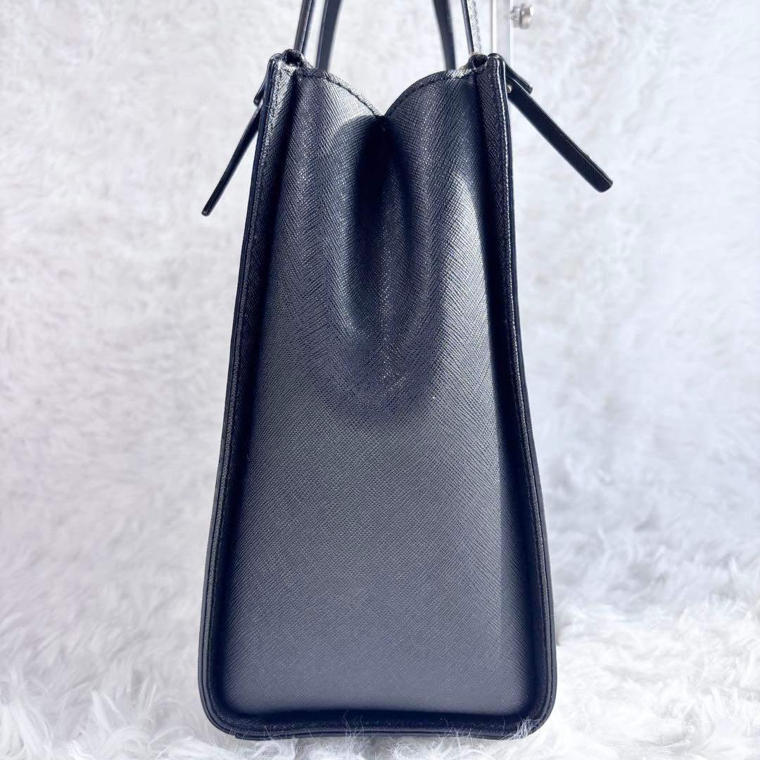 【未使用級】 ケイトスペードKatespade トートバッグ 黒 レザー