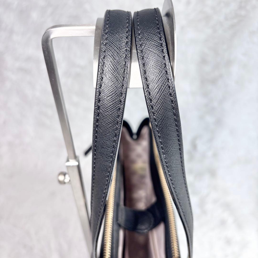 【未使用級】 ケイトスペードKatespade トートバッグ 黒 レザー