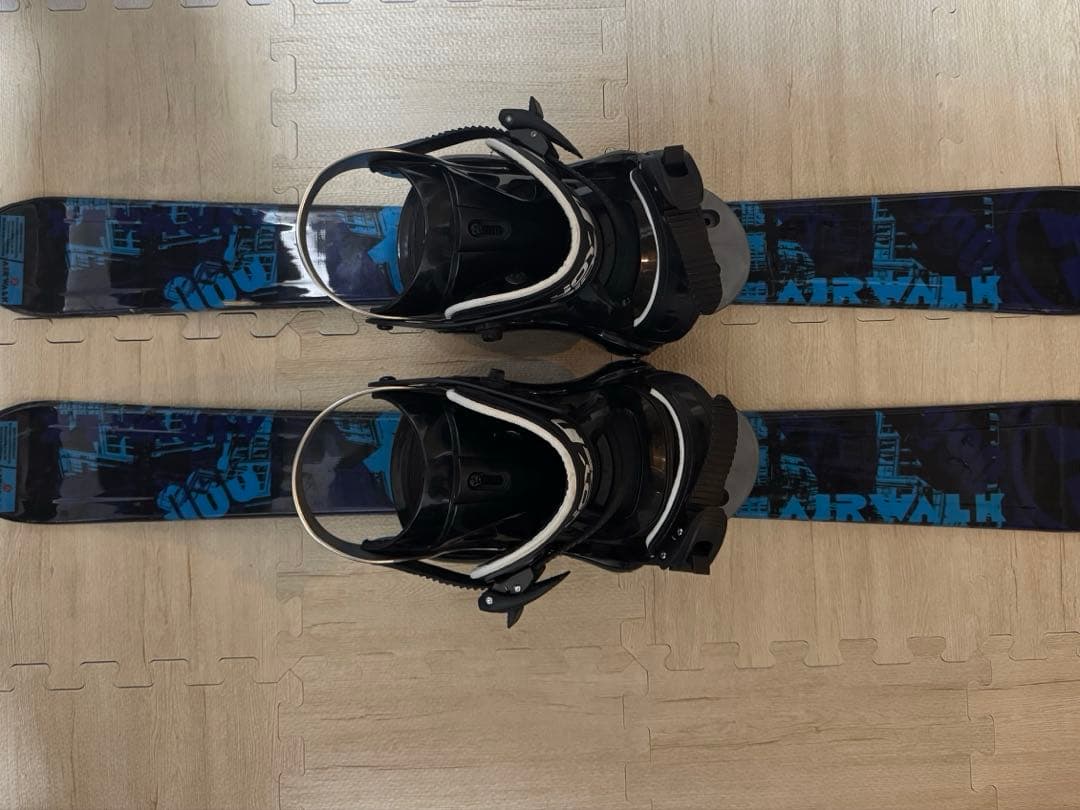 ショートスキー　ソフトビンディング