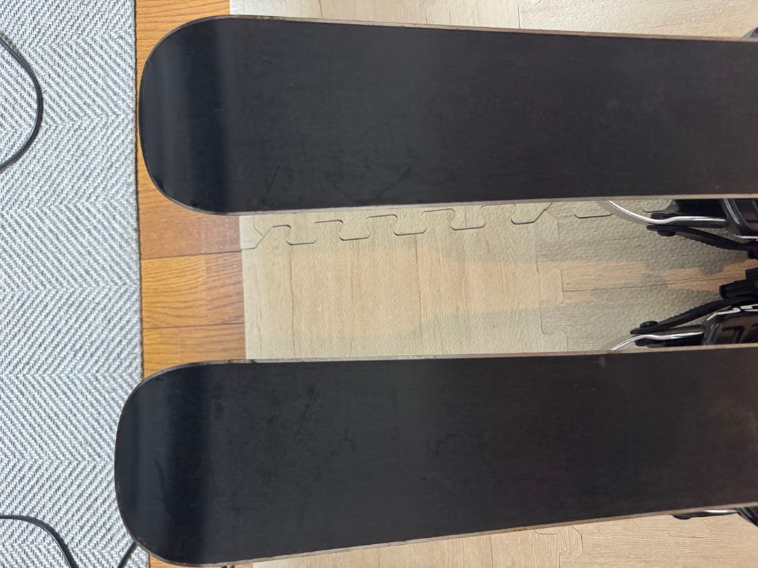 ショートスキー　ソフトビンディング