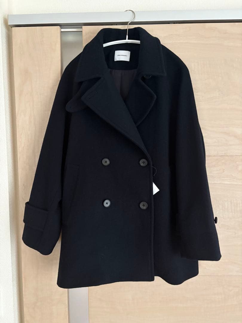 【今期新品】URBAN RESEARCH　スーパー100メルトンPコート2025