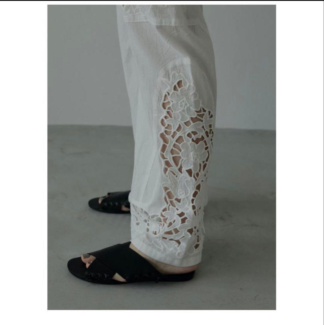 アンヌーク anuke Cutwork Lace Pants