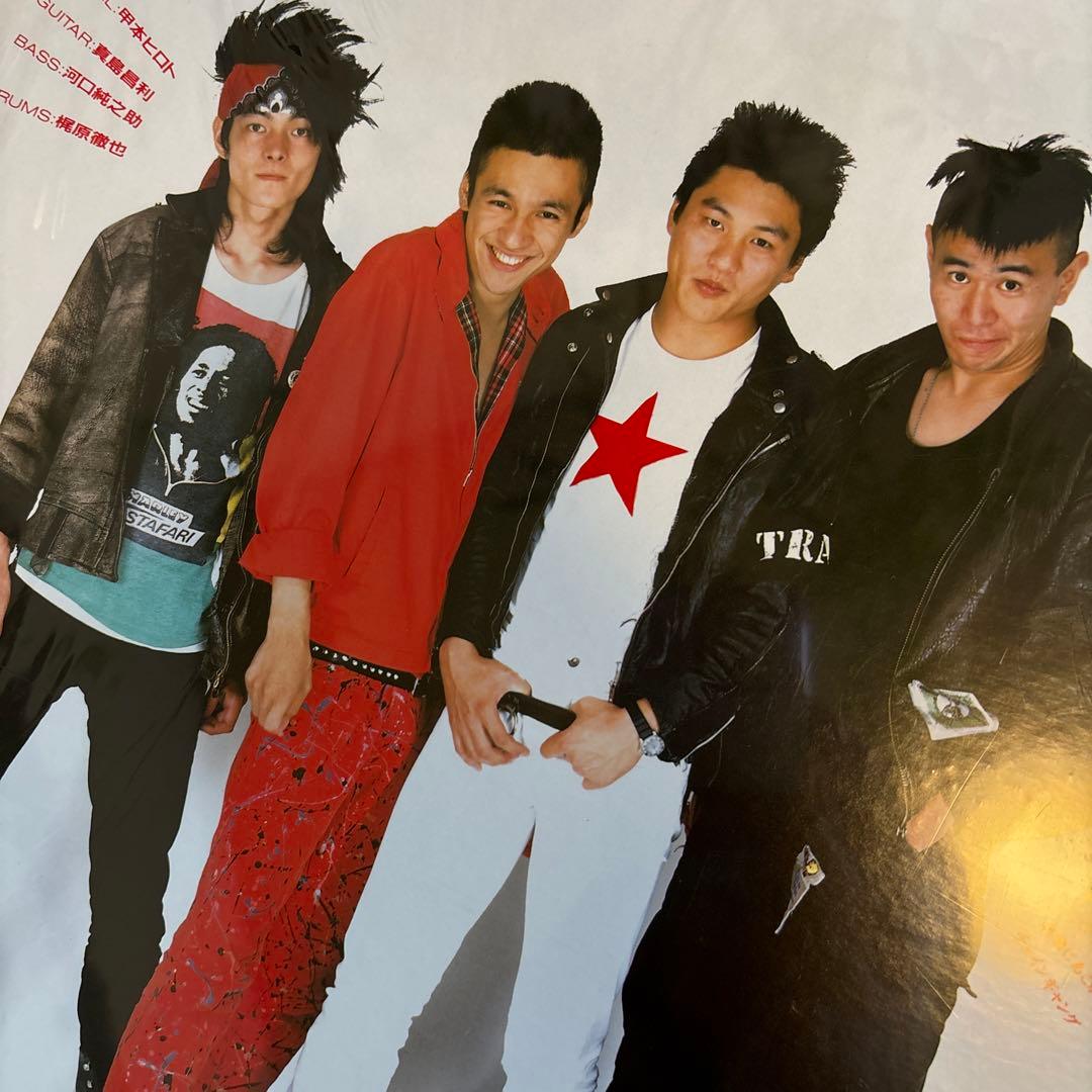 THE BLUE HEARTS／YOUNG AND PRETTY／レコード／美盤