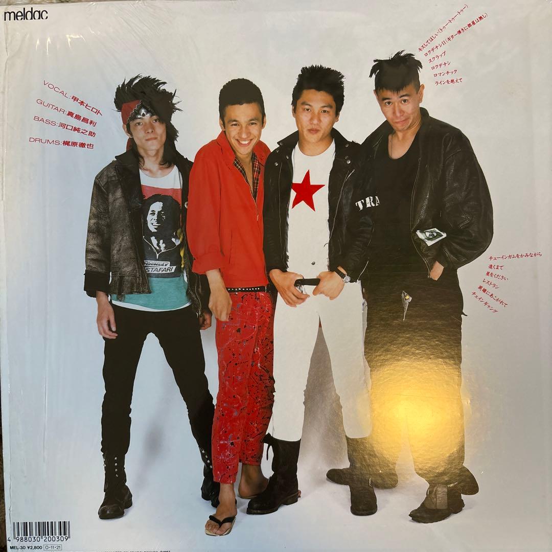 THE BLUE HEARTS／YOUNG AND PRETTY／レコード／美盤