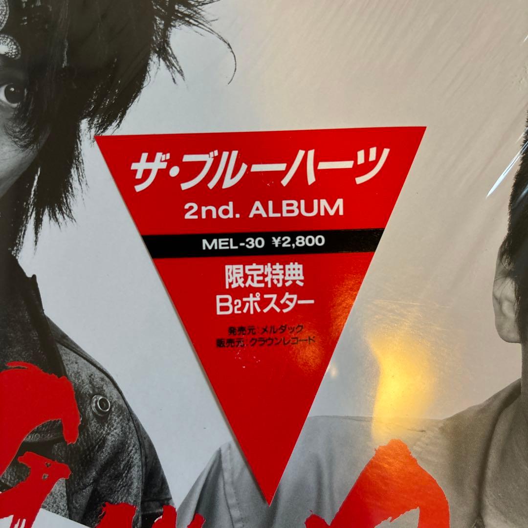 THE BLUE HEARTS／YOUNG AND PRETTY／レコード／美盤