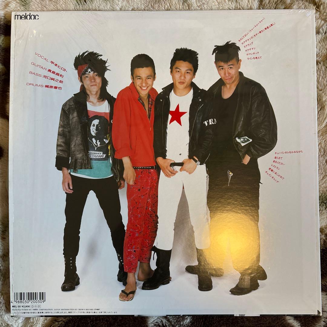 THE BLUE HEARTS／YOUNG AND PRETTY／レコード／美盤