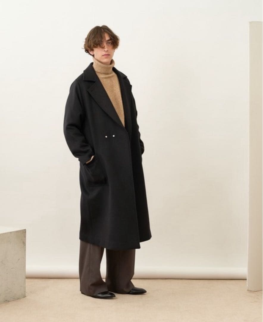 Lui’s ハイクオリティー メルトンオーバーコート　ルイス