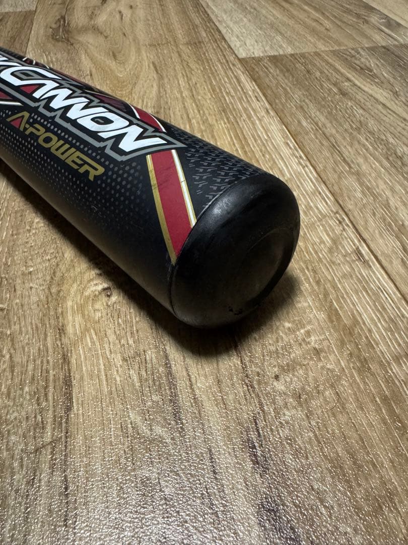 【美品】 BLACK CANNON A-Power ZETT 一般軟式用バット