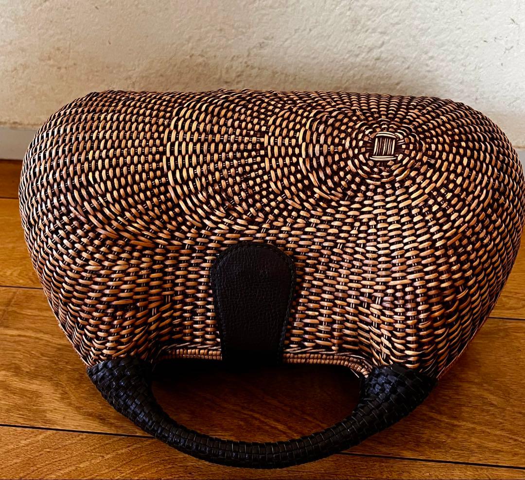 【専用】ラタンかごバッグ アテンペatenpeアレックスLサイズ